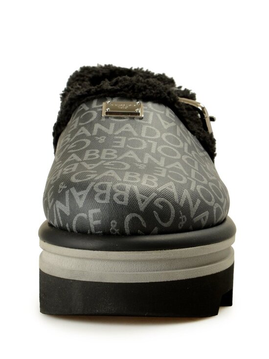 Dolce & Gabbana Men\'s Logo Print Comfort Shoes US 11 UK 10 IT 44